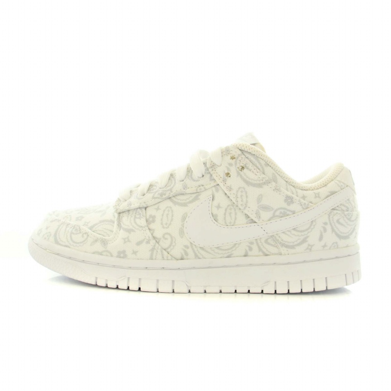 ナイキ NIKE ウィメンズダンクローESSホワイトペイズリー WMNS