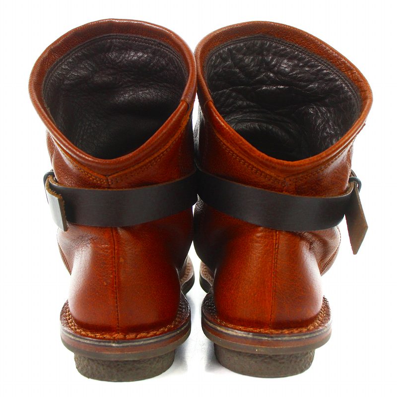 trippen】トリッペン 23.5 ブーツ レザー ブラウン（中古】trippen 