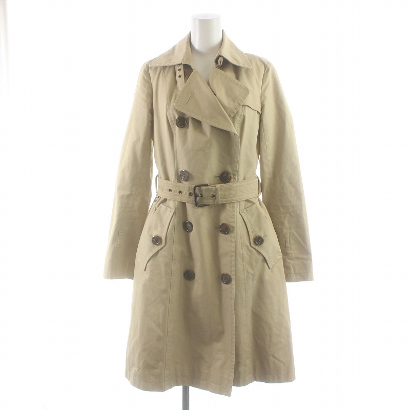 バーバリーブルーレーベル BURBERRY BLUE LABEL トレンチコート ロング 