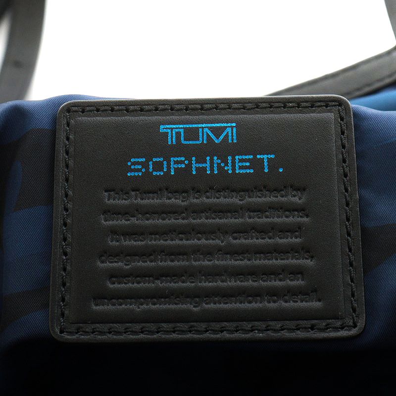 トゥミ TUMI × SOPHNET ソフネット レザーコンビトートバッグ 