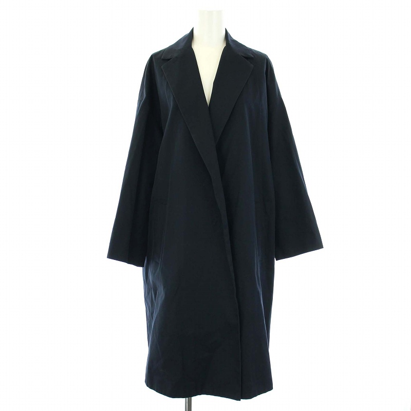 エンフォルド ENFOLD スプリングコクーンコート 春アウター ミドル丈  