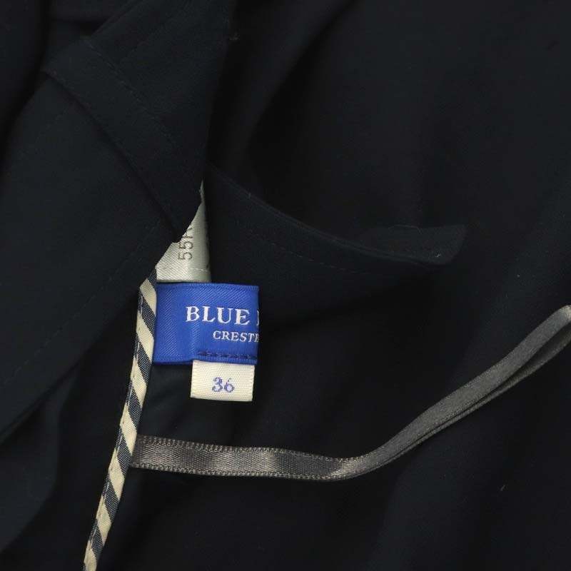 ブルーレーベル　ネイビー　36 ブルーレーベルクレストブリッジ BLUE LABEL CRESTBRIDGE パンツ