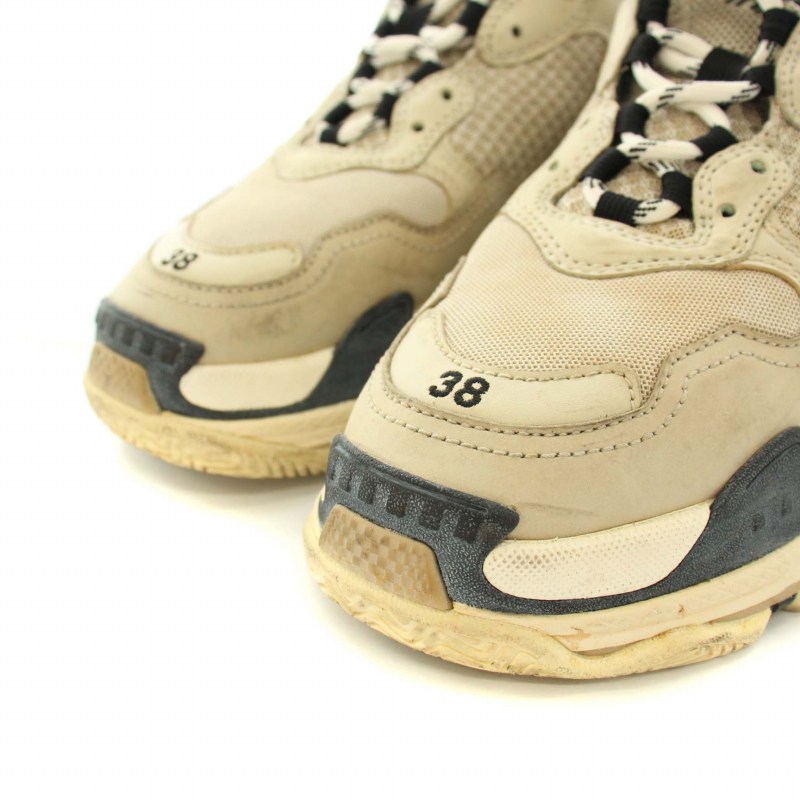 BALENCIAGA バレンシアガ　TripleS 25cm ベージュ BALENCIAGA バレンシアガ TripleS 25cm ベージュ