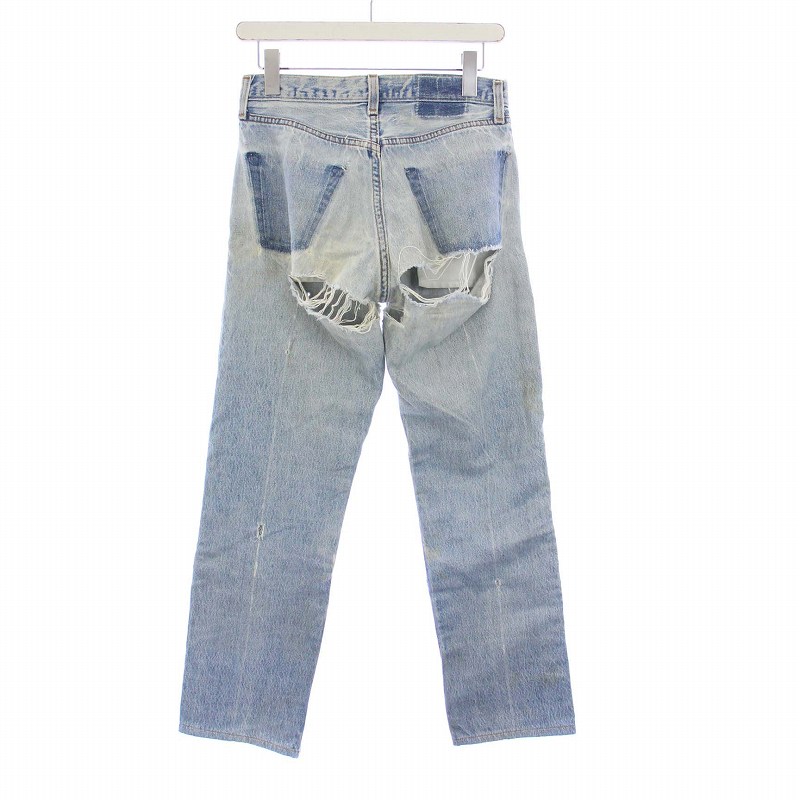 マルジェラ 10AW デニムフロントボタンデニムここのえ