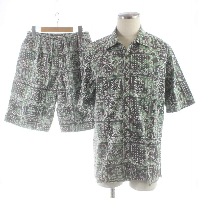 ステューシー STUSSY レインスプーナー reyn spooner セットアップ 