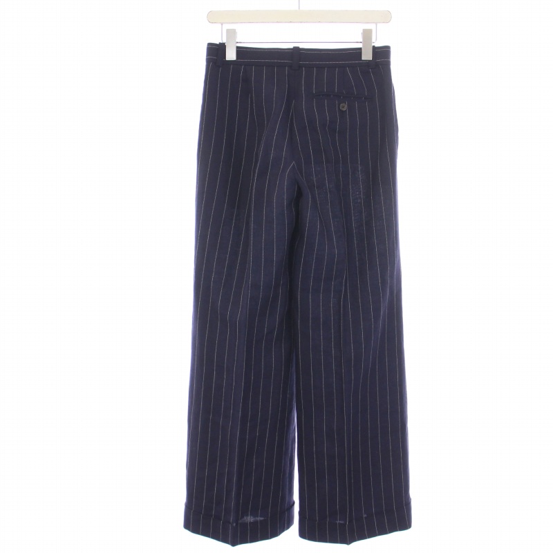 ラルフローレン RALPH LAUREN ワイドパンツ スラックス ジップ ラルフローレン RALPH LAUREN ワイドパンツ スラックス ジップ