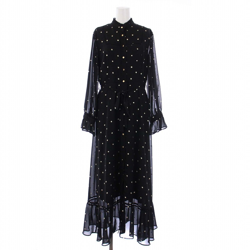 アメリヴィンテージ Ameri VINTAGE 19AW SPARKLE DOT DRESS スパークル  