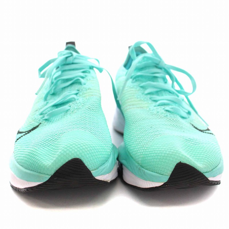 ナイキ NIKE Air Zoom Tempo Next% Flyknit Hyper Turquoise/Black 