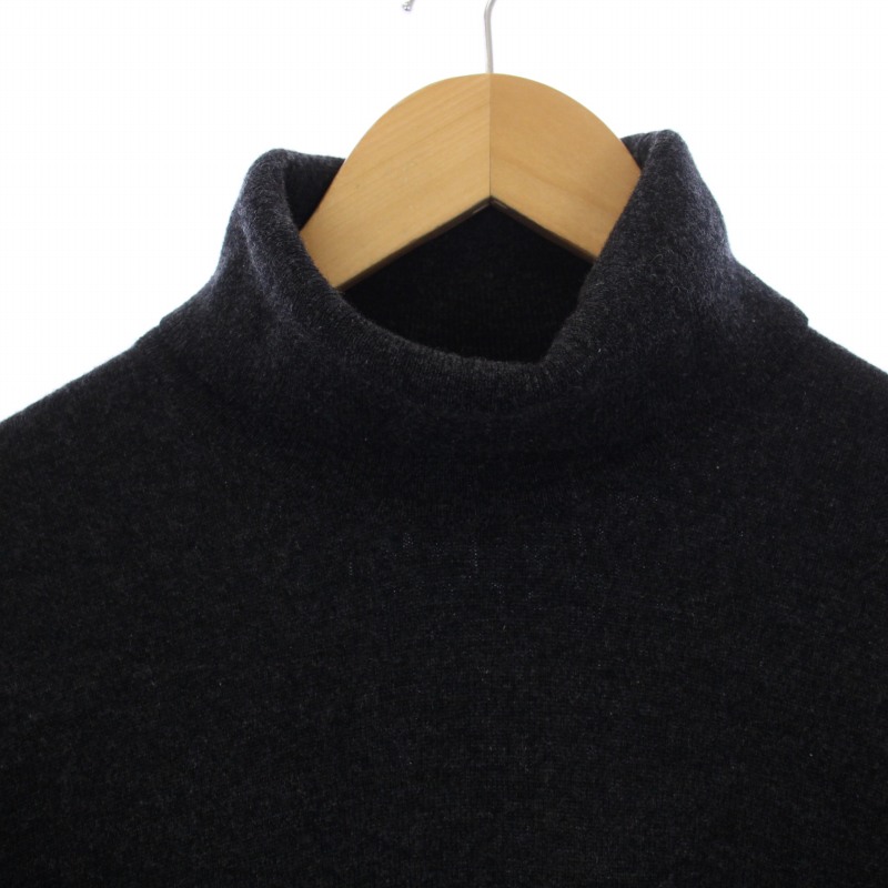 【新品未使用】COMOLI SCOTT&CHARTERSカシミヤニット 44 L comoli× SCOTT&CHARTERS 別注カシミヤニットサイズ 44