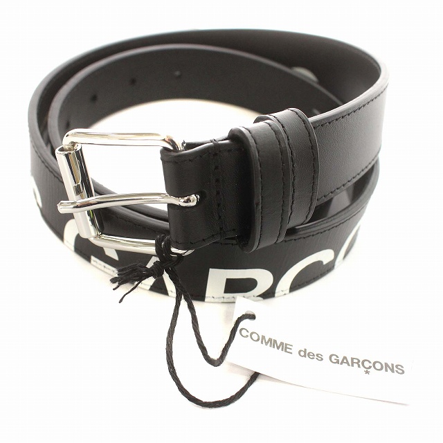 COMME des GARÇONS ブラックレザーベルト 【公式通販】