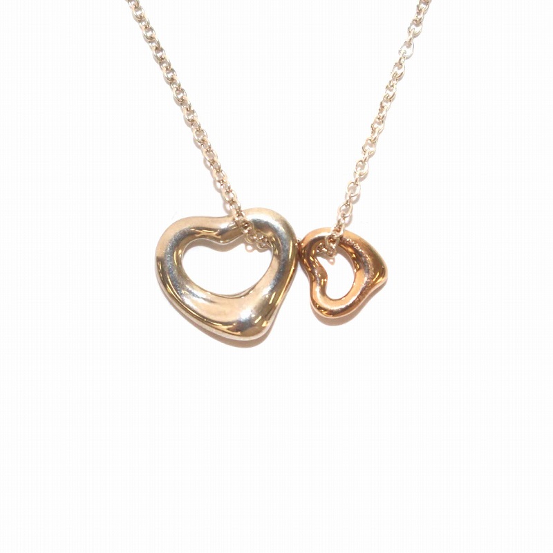 ティファニー TIFFANY & CO. エルサ ペレッティ ダブル オープンハート 