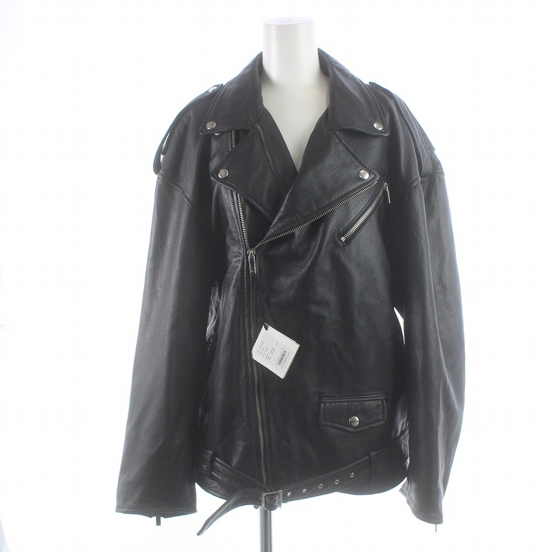 未使用品 プランク プロジェクト PRANK PROJECT シープレザーバイカー  