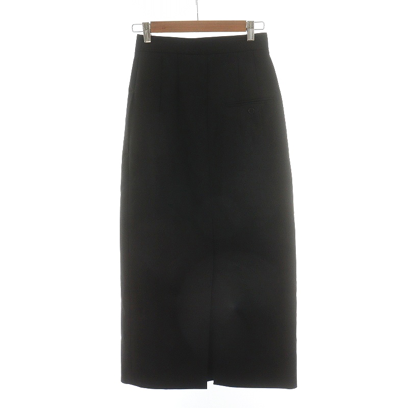 ザロウ THE ROW MICHELET SKIRT タイトスカート ミモレ ロング ウール 