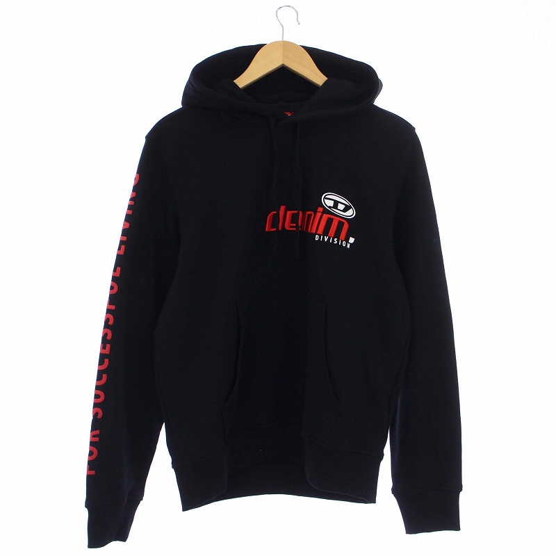 未使用品 ディーゼル DIESEL S-GINN-HOOD -L3 プルオーバーパーカー  