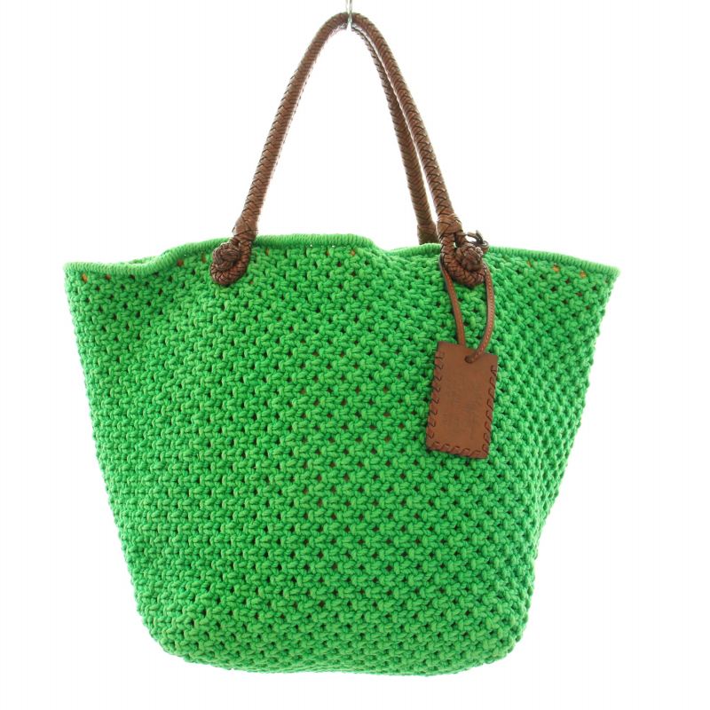 ベノム値下げ★LAUREN ラルフローレン★カゴバッグ 中古・古着通販】LAUREN RALPH LAUREN (ローレンラルフローレン