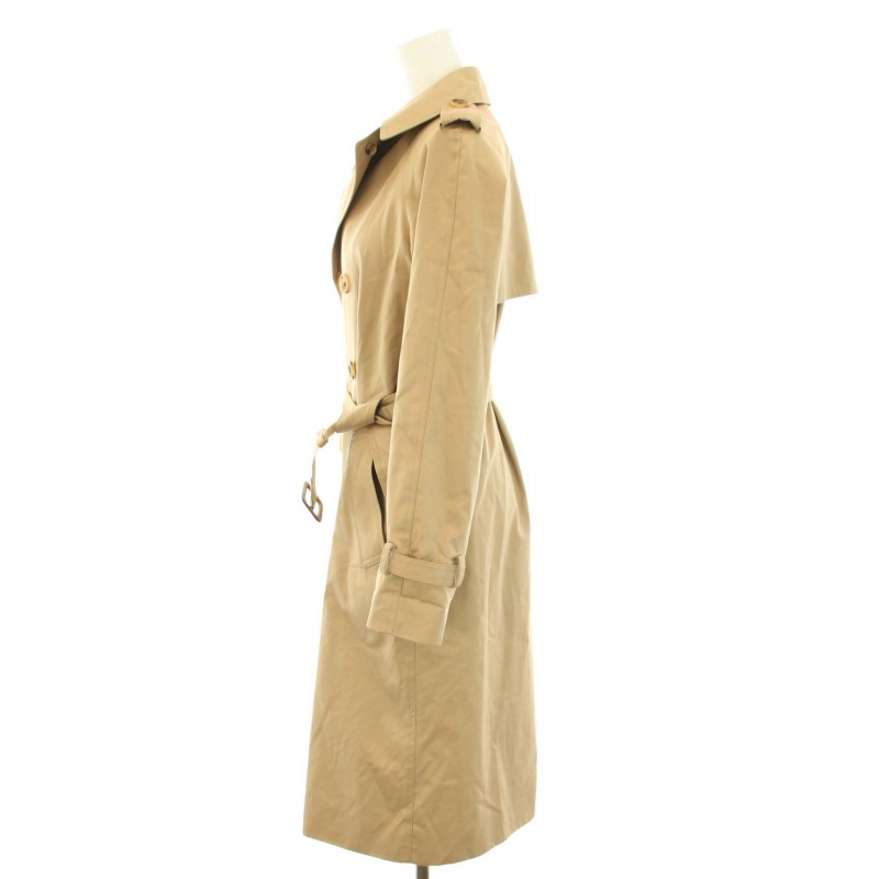 極美品✨定価6.7万　22SS　ドゥーズィエムクラス　リネントレンチコート　茶 GABARDINE トレンチコート（トレンチコート）｜Deuxieme Classe