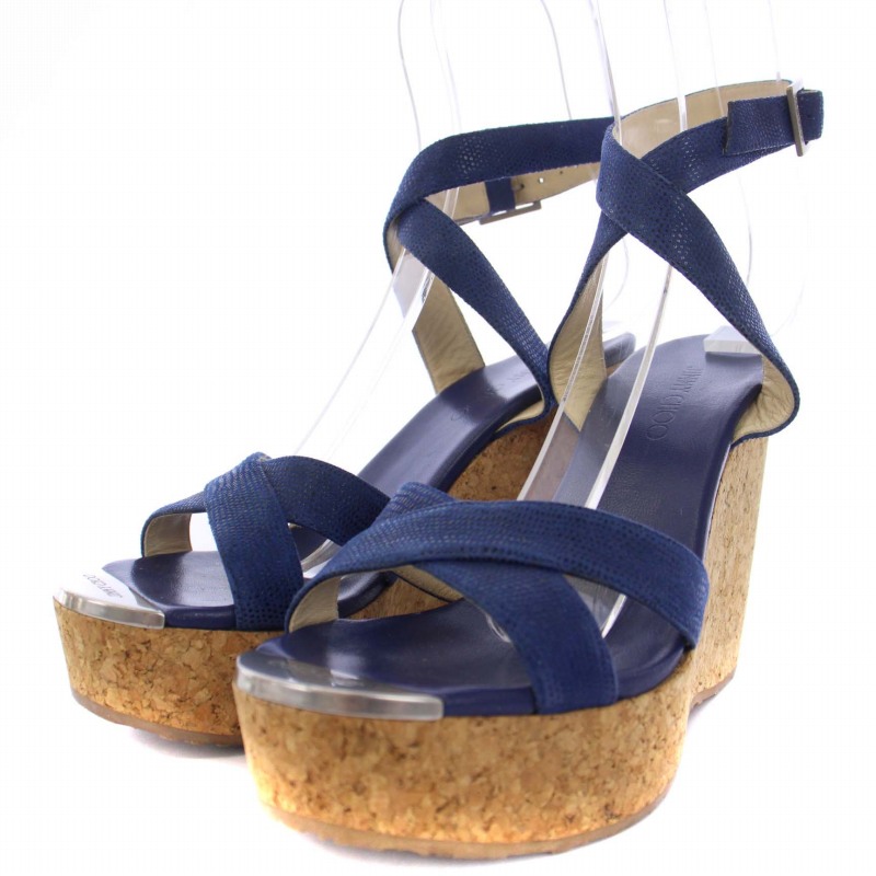 JIMMY CHOO ジミーチュウ サンダル ウェッジソール（ジミーチュウ 
