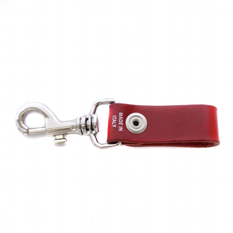 シュプリーム SUPREME Leather Key Loop Red キーループ キーリング  