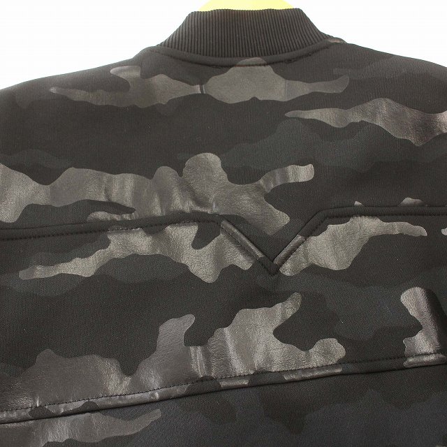 ディーゼル DIESEL ボンディング素材 MA-1 迷彩 ジャケット ブルゾン