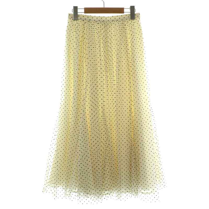 ジャスグリッティー JUSGLITTY 23AW フレアスカート ロング マキシ  