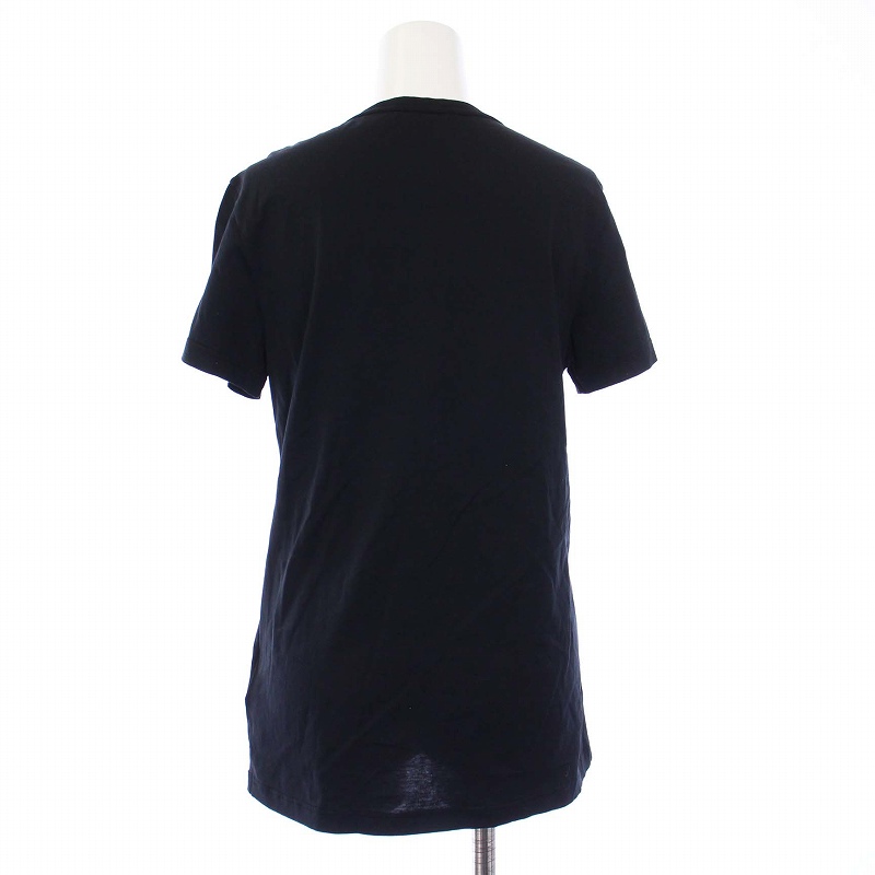 美品□MONCLER モンクレール 19SS T-SHIRT GIROCOLLO コットン ロゴワッペン付き カットソー Ｔシャツ パープル L 正規品 レディース 美品□MONCLER モンクレール 19SS T-SHIRT GIROCOLLO コットン