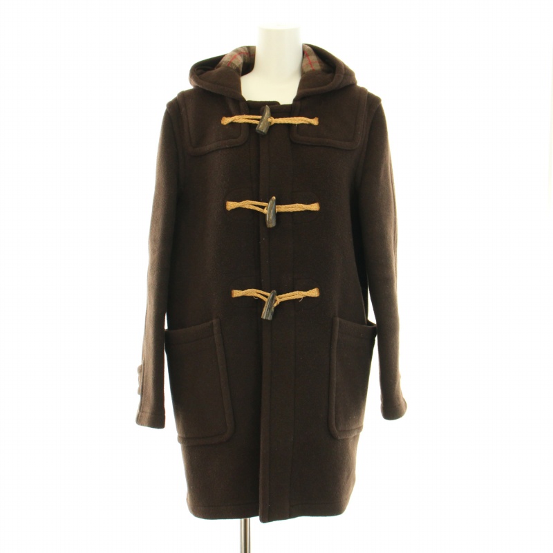 ロンドントラディションダッフルコート ロングブラウン茶