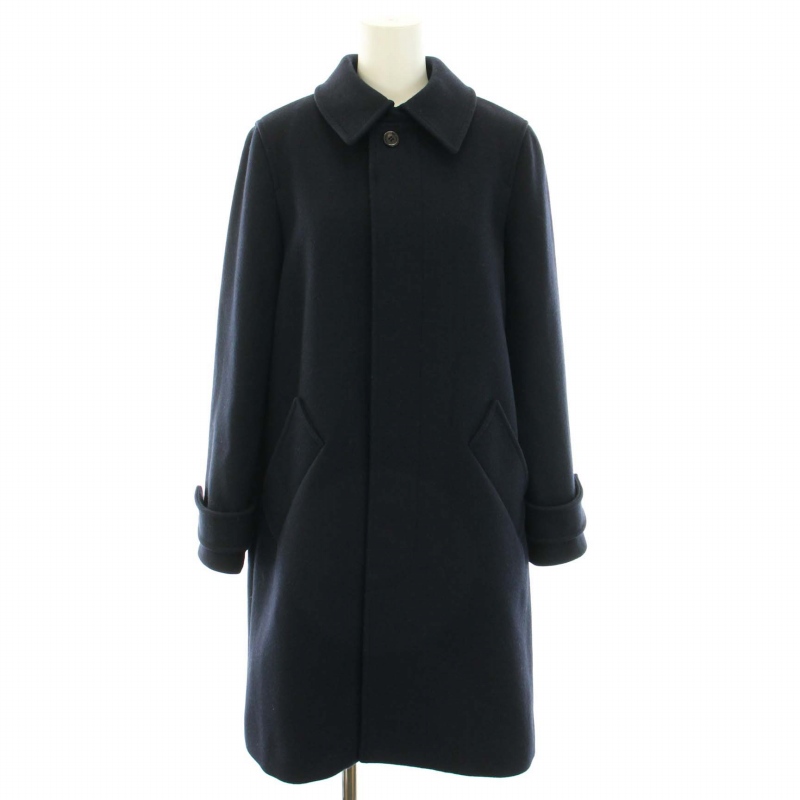 アーペーセー A.P.C. ステンカラーコート アウター ミドル ウール 34  