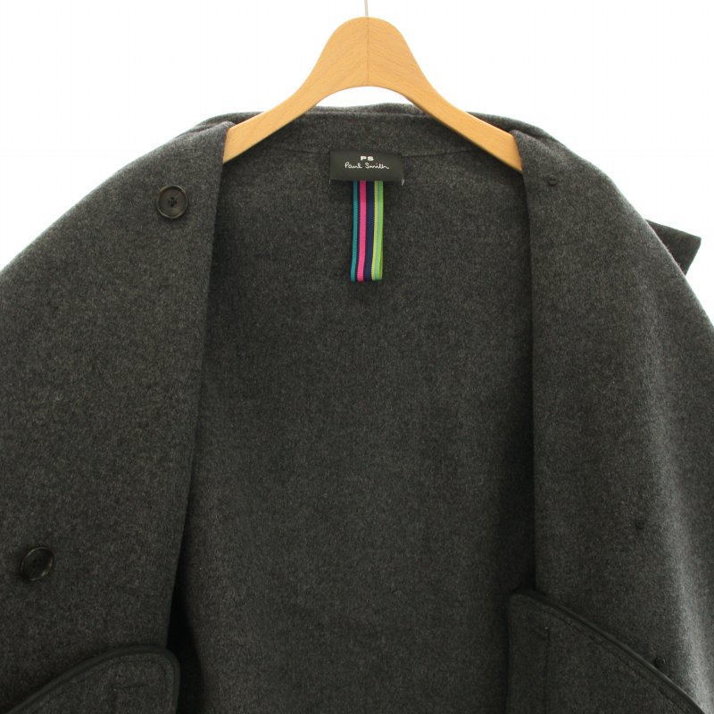 PS Paul Smith ピーエスポールスミス ウールコート ピーエスポールスミス PS Paul Smith 21AW ウールリバーコート