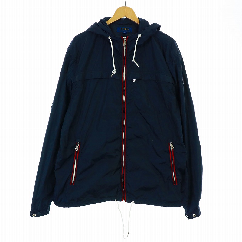 Polo Ralph Lauren マウンテンパーカー ナイロン XL ネイビー