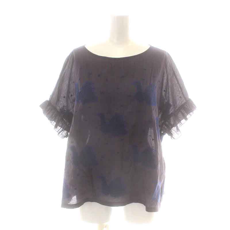 mina perhonen Swan 剥く Lake ブラウス 