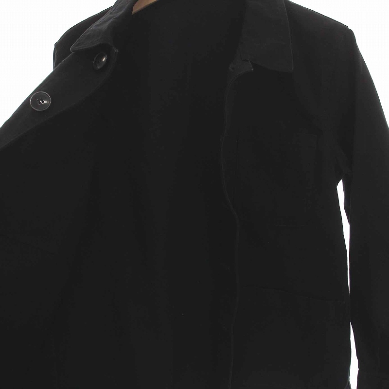SOPHNET. ブラック カバーオール Sサイズ SOPHNET. ブラック カバーオール Sサイズ