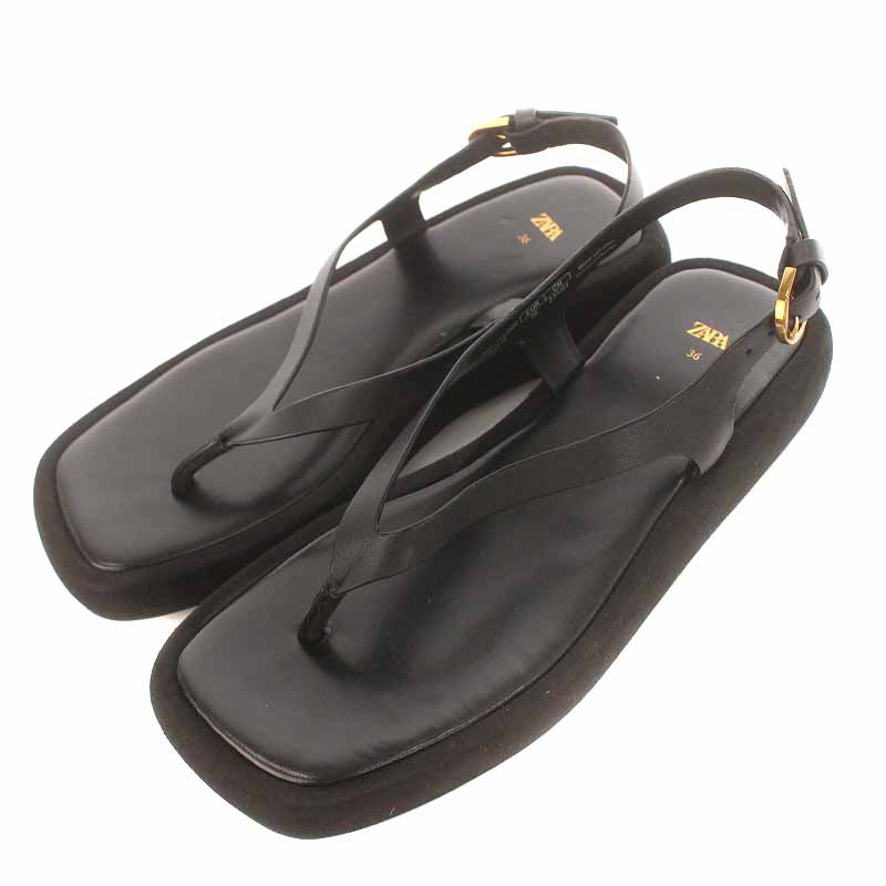 乗馬用ブーツ 未使用23.4cm （ザラ ZARA トングサンダル