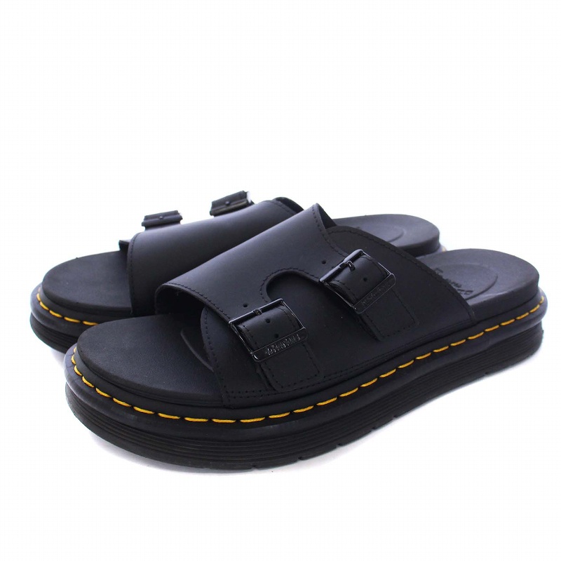 Dr.Martens ドクターマーチン レザーサンダル 黒 UK9