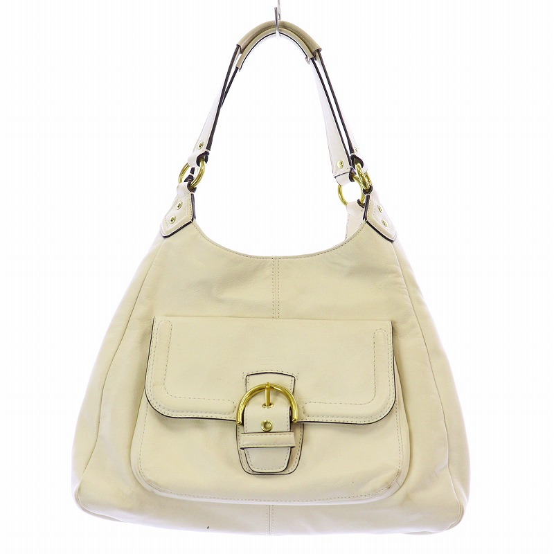 コーチ COACH キャンベルレザーホーボーショルダー ワン