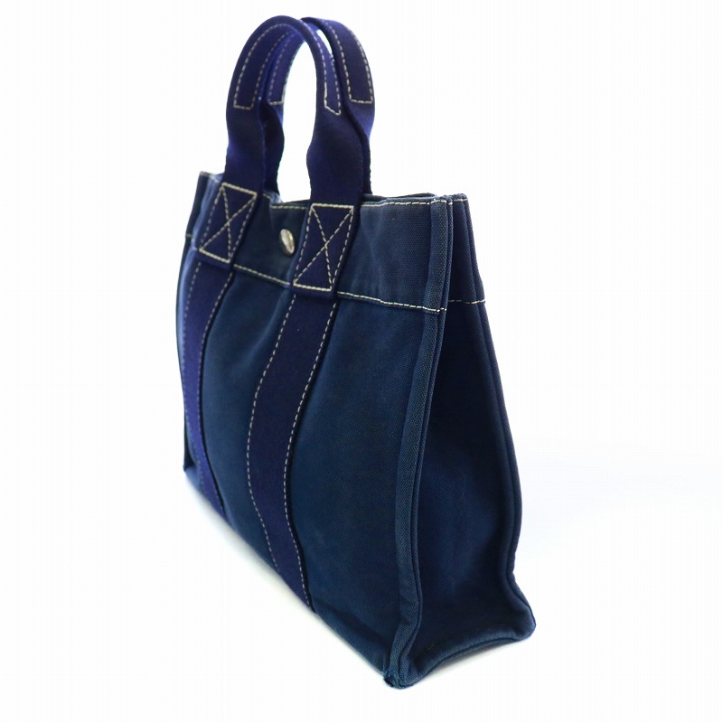エルメス HERMES フールトゥPM トートバッグ ハンドバッグ キャンバス 