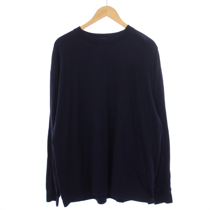 コモリ COMOLI 23SS 空紡天竺 長袖Tシャツ カットソー クルーネック 4 