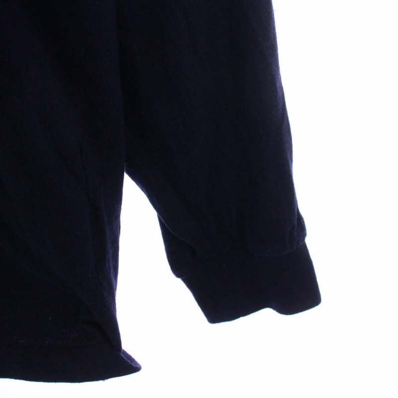 comoli 空紡天竺長袖Tシャツ23SS ネイビーサイズ4