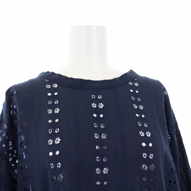 ミナペルホネン mina perhonen chiyo ワンピース チュニック 半袖 刺繍  