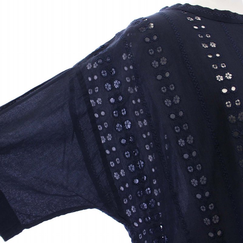 ミナペルホネン mina perhonen chiyo ワンピース チュニック 半袖 刺繍  