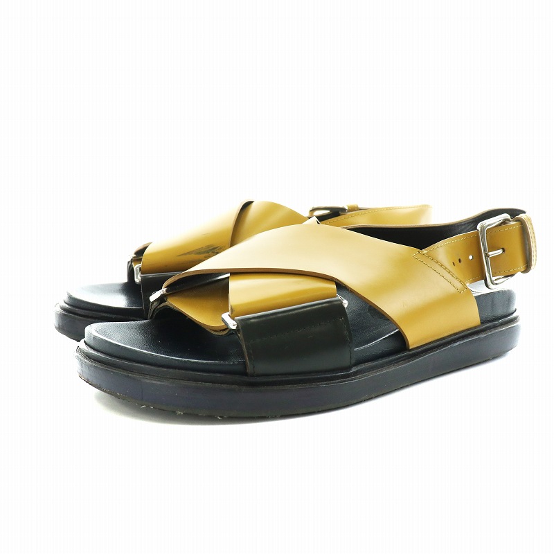 MARNI サンダル （MARNI / マルニ | ハラコレザー サンダル | 36 