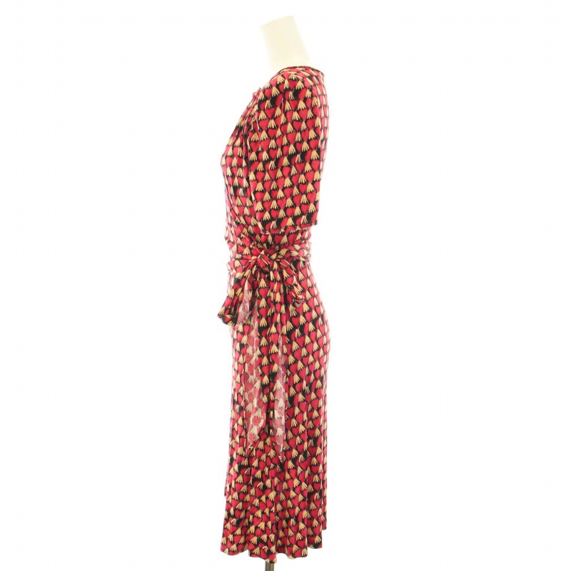 ヴィヴィアンタムドレス VIVIENNE TAM DRESS ラップワンピース ひざ丈 