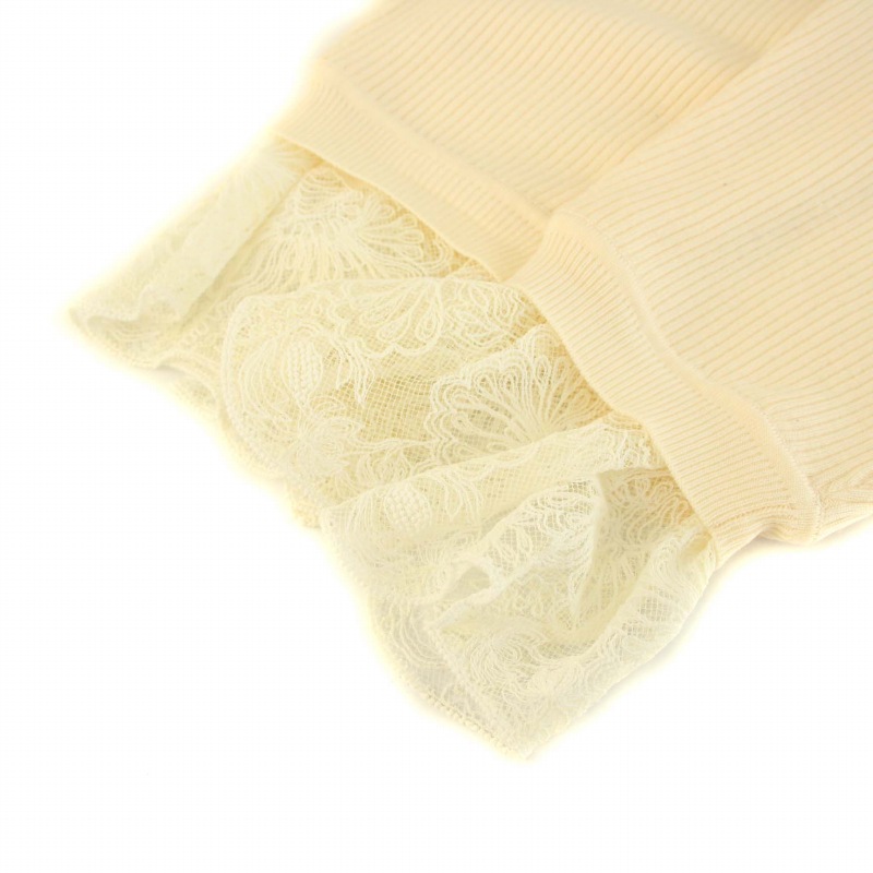 クロエ CHLOE 20SS ニット セーター ボートネック 長袖 レース