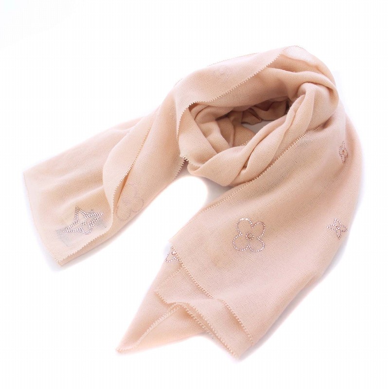 ルイヴィトン ストール ピンク M75241 モノグラム Louis Vuitton