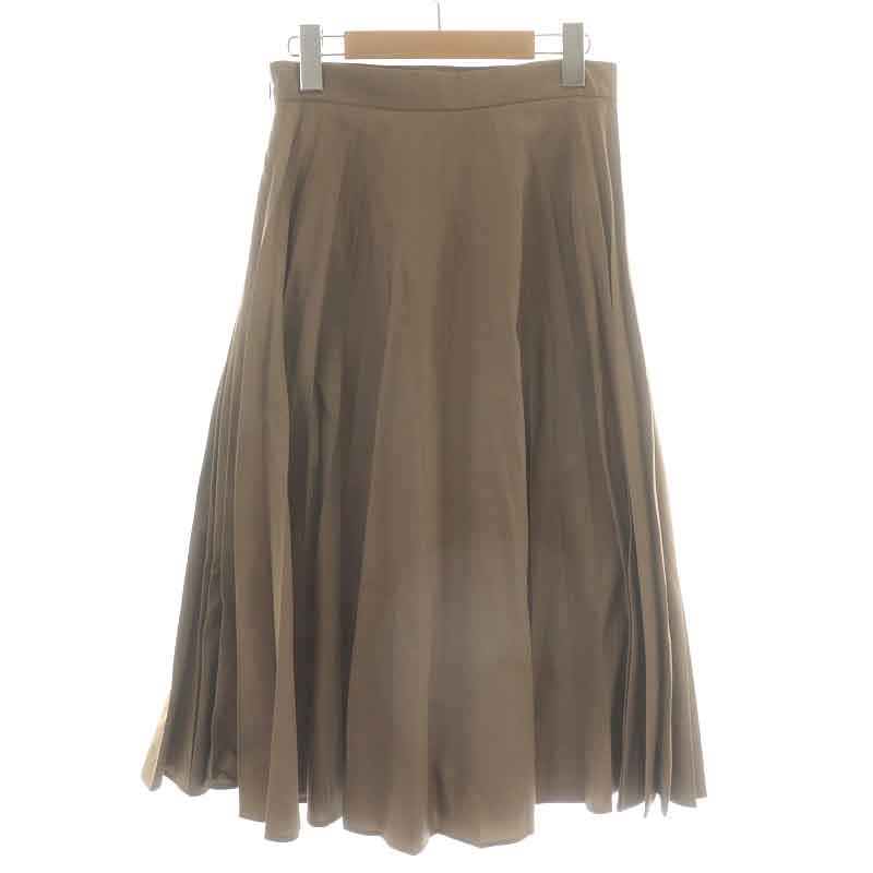 マーガレットハウエル MARGARET HOWELL プリーツスカート フレア  