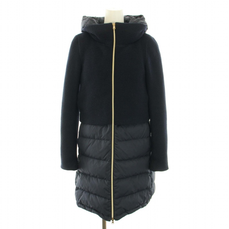 HERNO ヘルノ キッズアウター コート ネイビー シルバー男女兼用