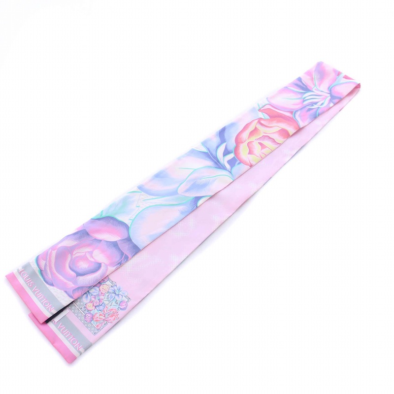 ルイヴィトン LOUIS VUITTON 21SS バンドーマルフルール スカーフ 花柄 