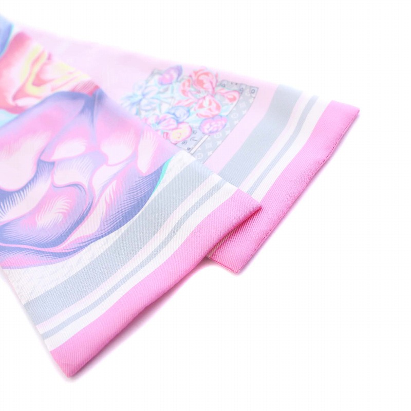 ルイヴィトン LOUIS VUITTON 21SS バンドーマルフルール スカーフ 花柄 