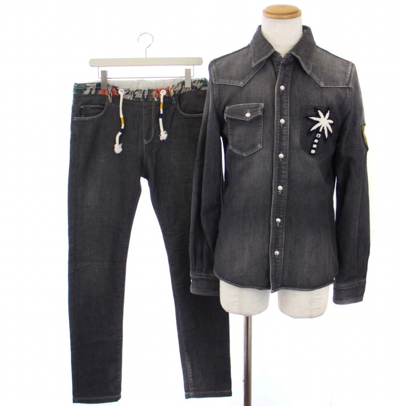 ホーン・ガーメント HORN G.M.T セットアップ 上下 ストレッチ Gジャン  