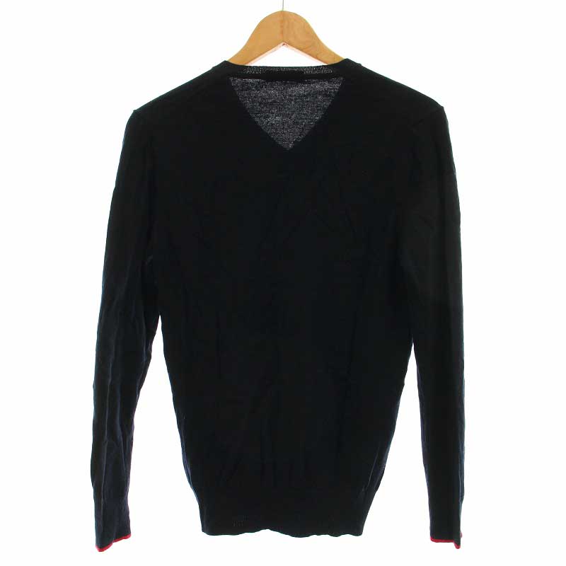 BURBERRY BLACK LABEL グレー ニット M BURBERRY BLACK LABEL グレー ニット M BURBERRY BLACK LABEL グレー