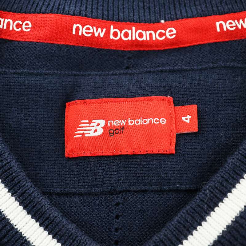 ニューバランス NEW BALANCE GOLF ニットベスト プルオーバー